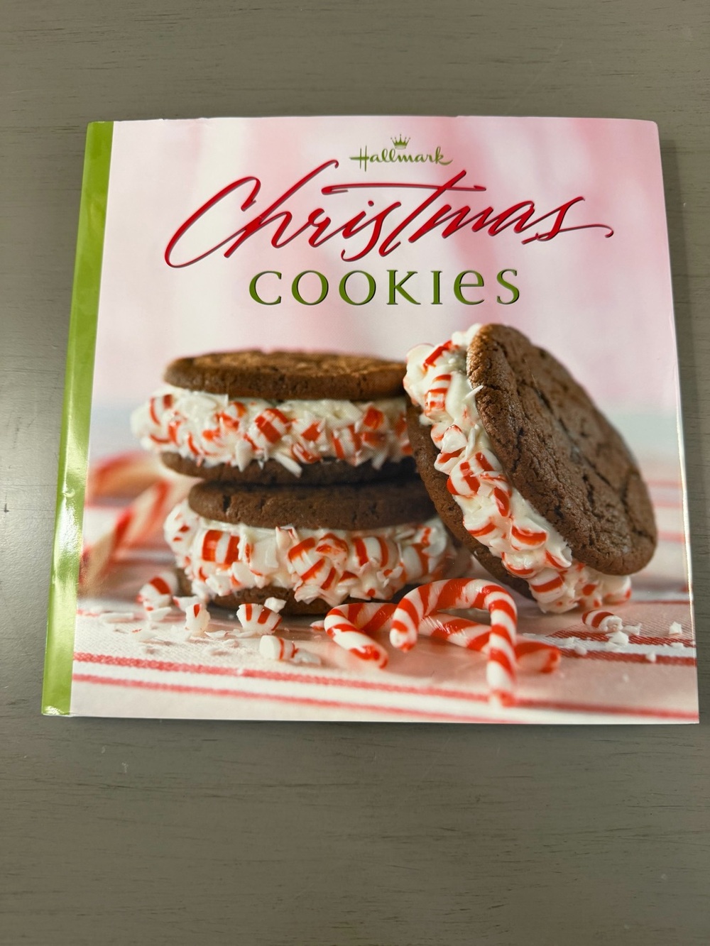 Vintage 2006 Hallmark Christmas Cookies Cookbook Recipes Cook Book Hardcover